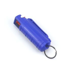 Personalized Mini Self Defense Keychains Suitcase Set Custom Combo Available (Color: Blue, style: Pepper Spray)